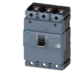 Seccionador de corte em carga 3VA1 IEC Frame 250 de 3 polos SD100, In=250A sem proteção contra sobrecarga