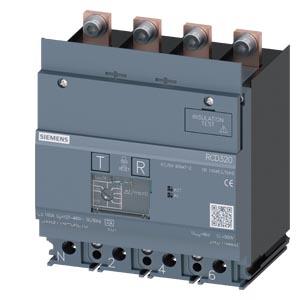 Unidade de corrente residual RCD320 Basic RCD tipo A montada embaixo