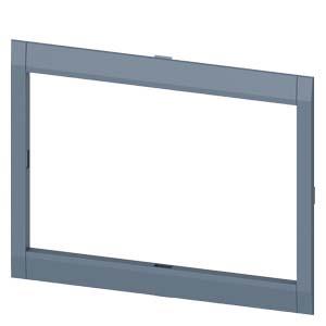 Moldura de painel 183,6x 122,3mm (LxA) acessórios para: disjuntor de 4 polos