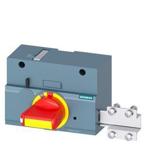 Acionamento rotativo frontal parada de emergência com travamento da porta IEC IP30/40 acessórios para: 3VA1 250