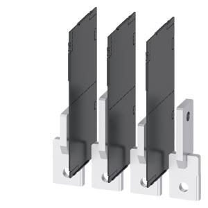 Alargamento de conexão vertical 4 peças acessórios para: 3VA1 400/630 3VA2 400/630