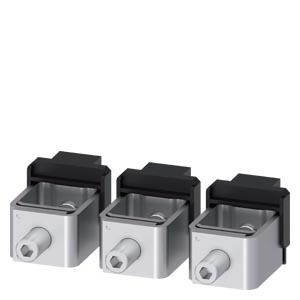 Terminal com moldura 3 peças acessórios para: 3VA1 400/630 3VA2 400/630