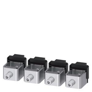 Terminal com moldura 4 peças acessórios para: 3VA1 400/630 3VA2 400/630