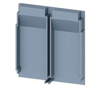 Placa isolante prolongada de 2 polos 1 peça acessórios para: 3VA1 160