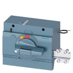 Acionamento rotativo frontal padrão com travamento da porta IEC IP30/40 kit de iluminação 24V