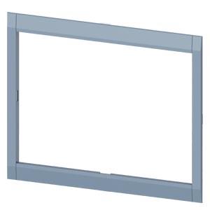 Moldura de painel 200,3 X 150,8 mm (L X A) acessórios para: disjuntor de 3 polos