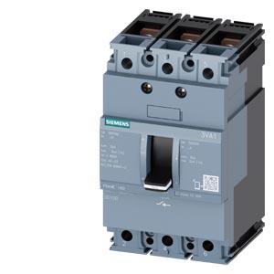 seccionador de corte em carga 3VA1 IEC frame 160 de 3 polos SD100, In=100A sem proteção contra sobrecarga sem proteção contra curto-circuito conexã...