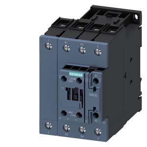 Contator, S2, de 4 polos, 2NA+2NF, AC-3, 22kW, 83-155V CA/CC, ligação por parafuso, 1NA+1NF