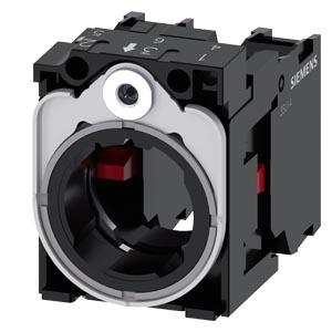 Suporte para 3 módulos, metal, 1NF, 1NF, ligação por parafuso