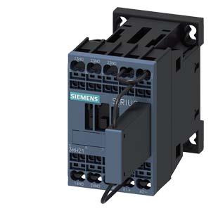 contator auxiliar para via, 3 NA, CC 110 V, 0,7 ... 1,25* US, com diodo de supressão integrado, tamanho S00, conexão de mola adequado para saídas CLP