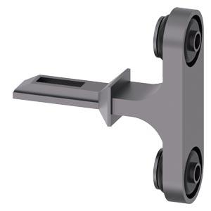 Botão de aço inoxidável IP69 (K) fixação vertical f. interruptor de posição de segurança