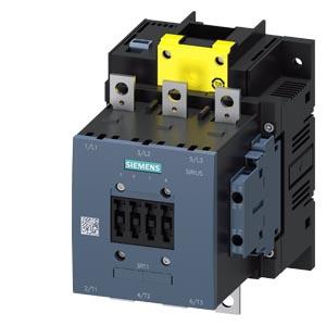 Contactor, AC-3e, 150A/75kW/400V, 3 polos, AC/DC96-127V, F-PLC-IN, 2NA+2NF, calha de ligação/ligação com parafuso