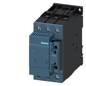 contator para capacitores CA-6b 75 kVAr, / 400 V, de 3 polos, CA/CC 20-33 V, 50/60 Hz, com varistor integrado, contatos auxiliares: 1 NA + 1 NF, co...
