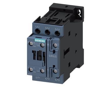 Contator, AC-3e, 15kW/400V, CC 110V, 0,7-1,25*Us, 1NA+1NF, de 3 polos