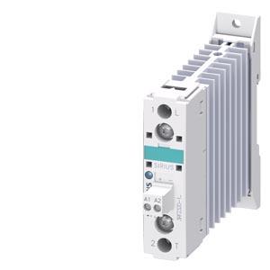 contator a semicondutor de 1 fase 3RF2 CA 51 / 20 A / 40 °C 48-460 V / CC 4-30 V à prova de curto-circuito com máquina B fixação em plástico