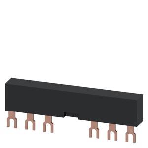 barras coletoras de 3 fases distância espacial 65 mm para 2 interruptores+acessório conexões no formato de garfo