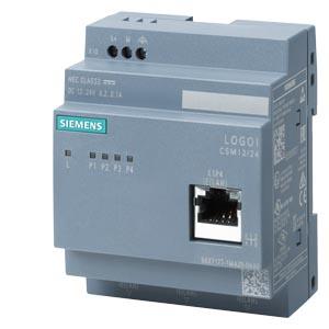 SCALANCE LOGO! CSM 12/24, switch não controlado, 4x RJ45, 1x interface frontal