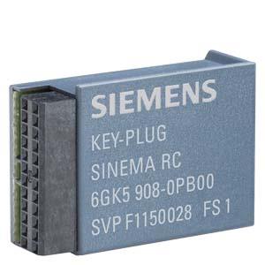 KEY-PLUG SINEMA RC, liberação da ligação ao SINEMA RC para S615/SCALANCE M