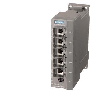 SCALANCE X005, switch não gerenciado, 5x RJ45