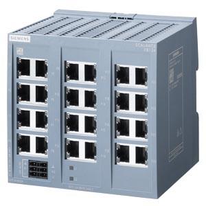 SCALANCE XB124, switch não gerenciado, 24x portas RJ45 10/100 Mbit/s