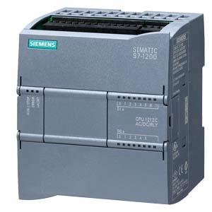 6ES72121BE400XB0 Controlador Lógico Programável, SIMATIC S7-1200, Modelo: CPU Compacta 1212C, AC/DC/RL,com I/O integrado: 8 DI de 24V DC, 6 DO Relé...