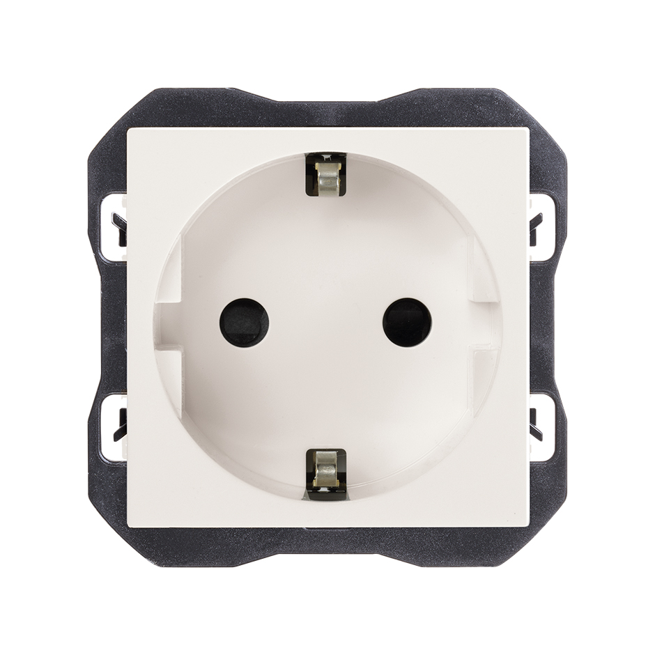 20000432-190 Base de tomada Schuko lig. parafuso