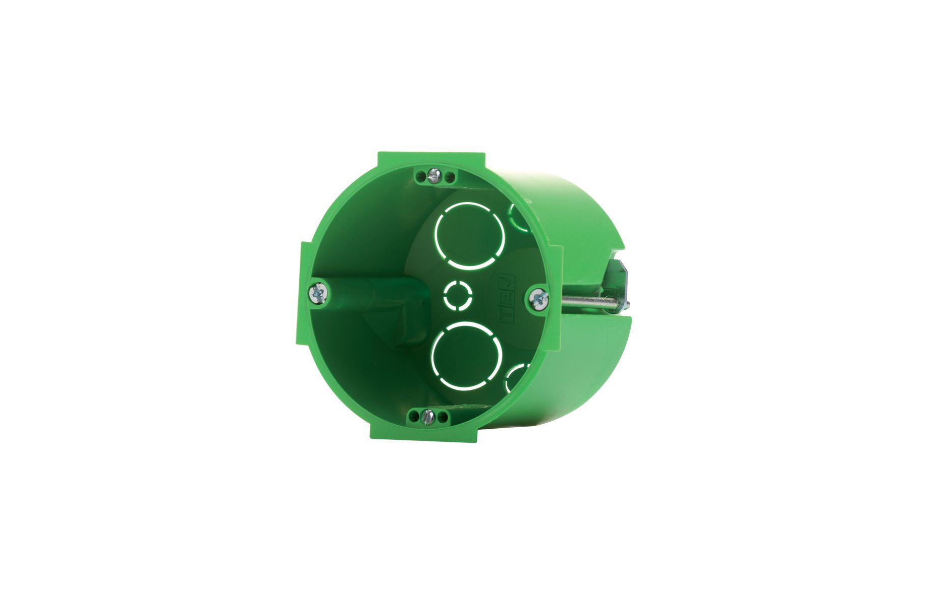CAIXA DE APARELHAGEM FUNDA Ø68 - 68x61 PARA PAREDES OCAS VERDE
