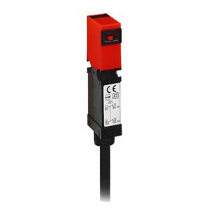Interruptor segurança plástico xcsmp - 1nf+1na - abertura lenta - pré-cablado com 2 m