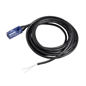 Sensor indutivo xs7 8x22x8 - pbt – sn 25 mm - 12..24 vcc - cabo 2 m