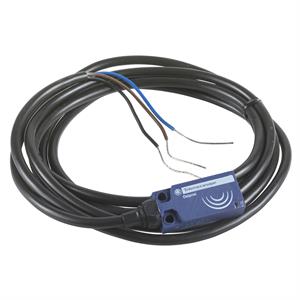 Sensor indutivo xs7 15x32x8 - pbt – sn 5 mm - 12..24 vcc - cabo 2 m