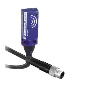 Sensor indutivo xs7 15x32x8 - pbt – sn 5 mm - 12..24 vcc - m8 0,15 m