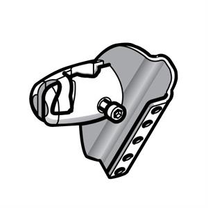 Acessório parakit fix3d: acess montagem em haste m12 para xux ou xuzc50