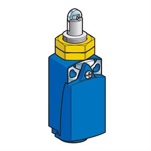 Fim-de-curso xck-d – actuador de rolamento - 1 no + 1 nc