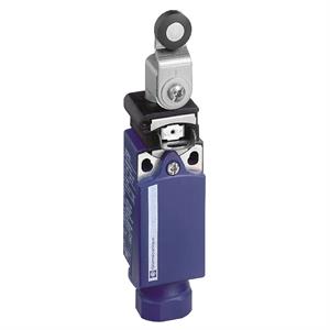 Interruptor de posição xcpr - termoplástico alavanca de rolos - 1nc+1no - lento - m20