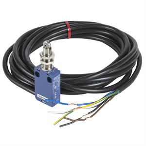 Fim-de-curso xcmd – actuador rolamiento mola metal - 1no+1nc –  -1m