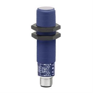 Ultra-sons sensor cilíndrico m18 - sn = 0,15 m - na - conector m12