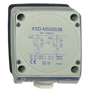 Sensor indutivo xsd 80x80x40 - plástico - sn60mm - 24..240vacon dc - terminais