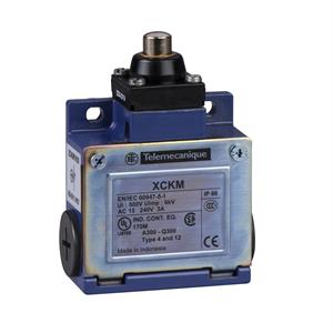Interruptor de posição xckm - metal fim êmbolo - 1nc+1no - ruptura brusca