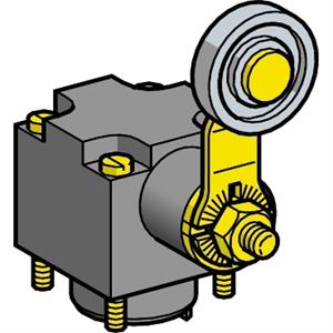 limit switch head ZCKD - steel ball bearing mounted roller lever