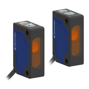 Photoelectric sensors XU, miniature, thru beam, Smax=30 m, system, PNP, cable 2 m