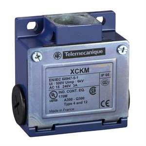 Corpo interruptor final zckm - sem ecrã - 2 nf - fixo - metal