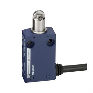 Interruptor de posição xcmn - êmbolo rolo aço - 1nc+1no - snap - 3 m