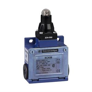 Fim-de-curso xckm – actuador rolamento mola metal. - 1 no + 1 nc