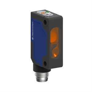 Photoelectric sensors XU, miniature, background suppression, Smax=0.30 m, PNP, connector M8