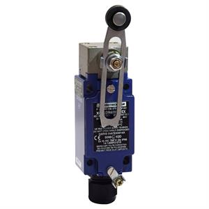 Fim-de-curso xck-j – alavanca do rolamento - 2 nc + 1 no - atex