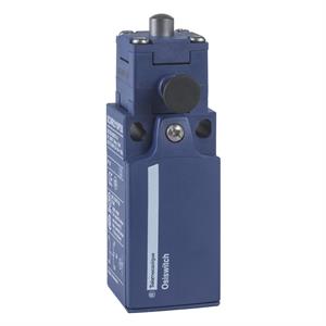 Fim-de-curso xcn-r – actuador com terminal de aço - 1 nc + 1 no
