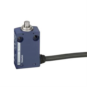 Interruptor de posição xcmn - metal fim êmbolo - 1nc+1no - snap - 2 m