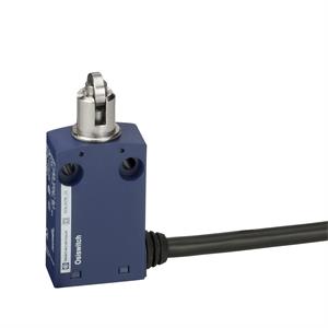 Interruptor de posição xcmn - êmbolo rolo aço - 1nc+1no - snap - 2 m
