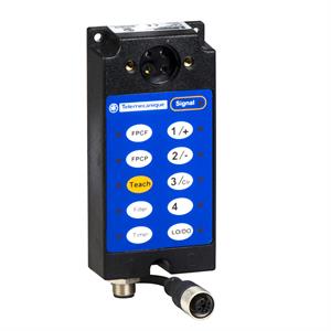 Sensor fotoeléctrico - xuy - amplificação de fibra - 1 color - 24vdcm12