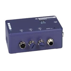 Caixa ethernet para estações comp rfid: 3 canais, modbus tcparaip